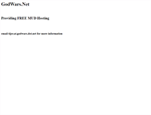 Tablet Screenshot of godwars.net